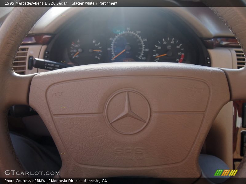 Glacier White / Parchment 1999 Mercedes-Benz E 320 Sedan
