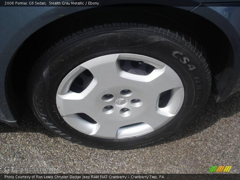 Stealth Gray Metallic / Ebony 2006 Pontiac G6 Sedan