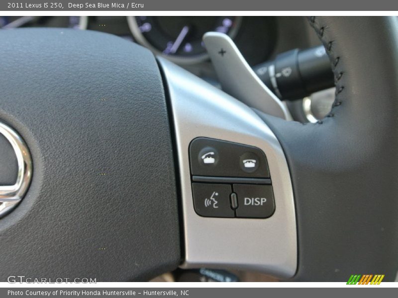 Deep Sea Blue Mica / Ecru 2011 Lexus IS 250