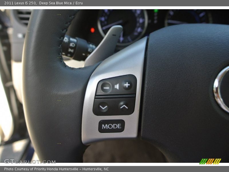 Deep Sea Blue Mica / Ecru 2011 Lexus IS 250