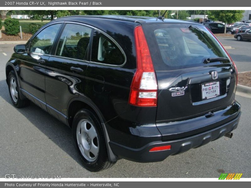 Nighthawk Black Pearl / Black 2007 Honda CR-V LX