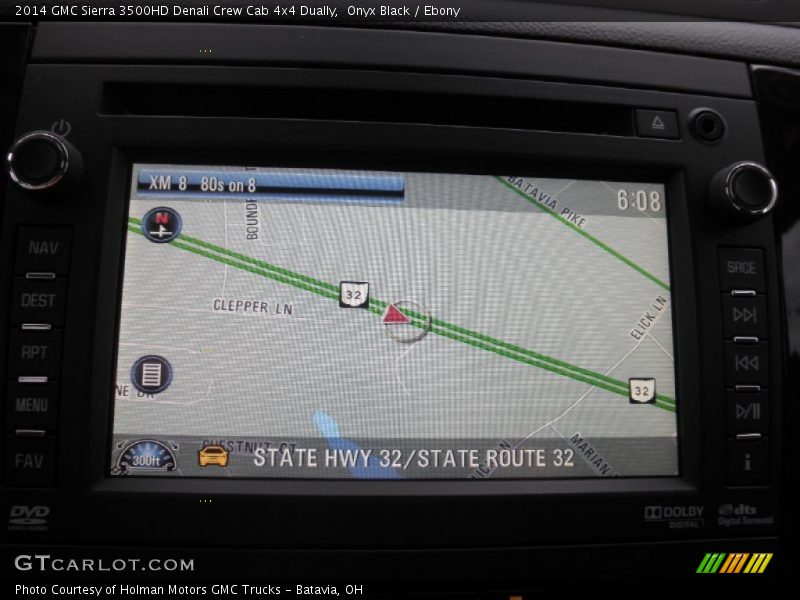 Onyx Black / Ebony 2014 GMC Sierra 3500HD Denali Crew Cab 4x4 Dually