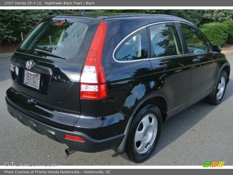 Nighthawk Black Pearl / Black 2007 Honda CR-V LX