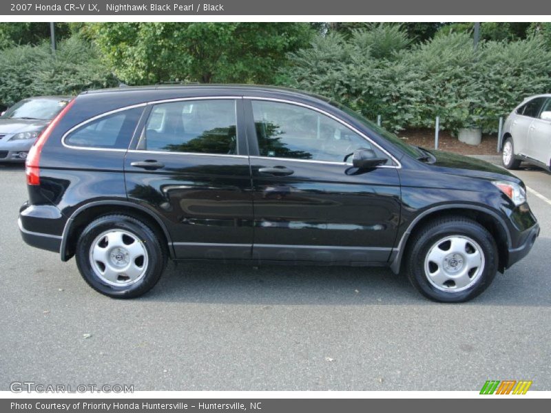 Nighthawk Black Pearl / Black 2007 Honda CR-V LX