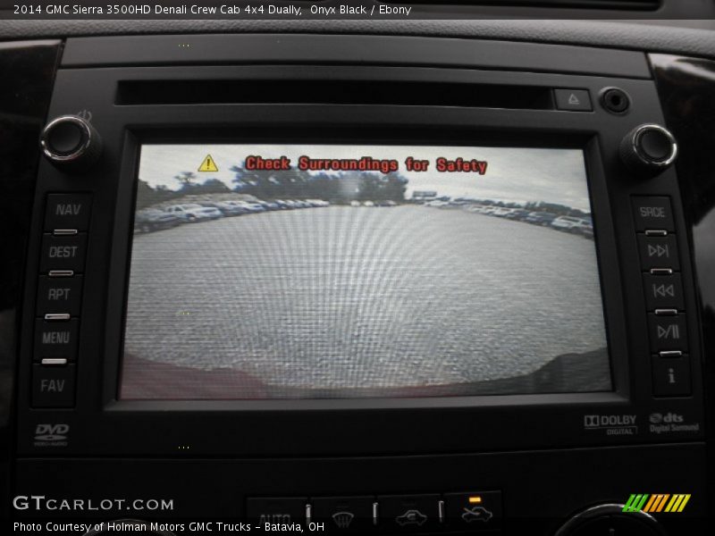 Onyx Black / Ebony 2014 GMC Sierra 3500HD Denali Crew Cab 4x4 Dually
