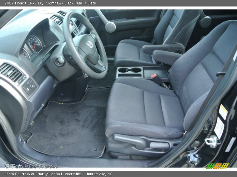 Nighthawk Black Pearl / Black 2007 Honda CR-V LX