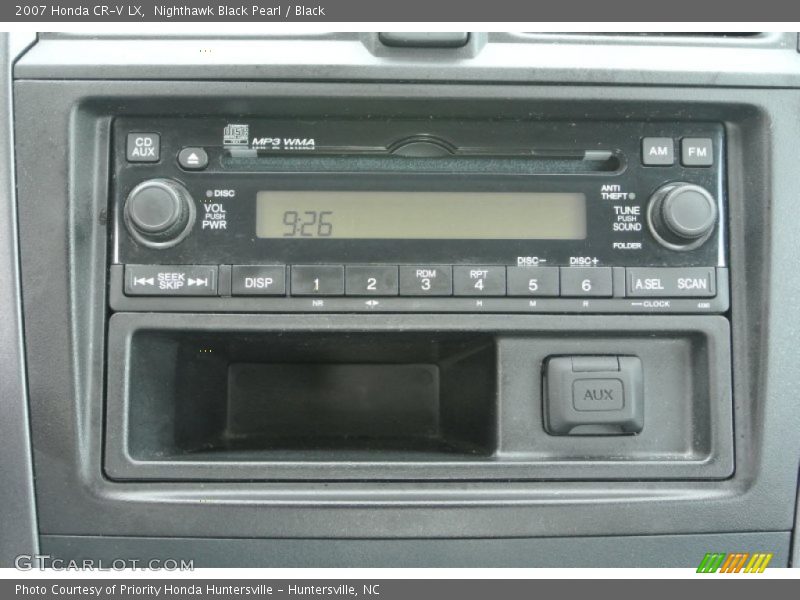 Audio System of 2007 CR-V LX