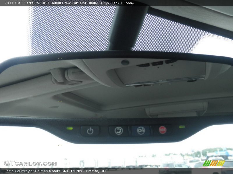 Onyx Black / Ebony 2014 GMC Sierra 3500HD Denali Crew Cab 4x4 Dually