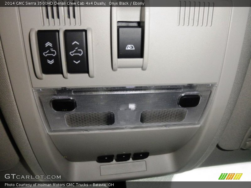 Onyx Black / Ebony 2014 GMC Sierra 3500HD Denali Crew Cab 4x4 Dually