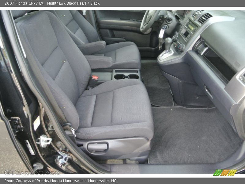Nighthawk Black Pearl / Black 2007 Honda CR-V LX