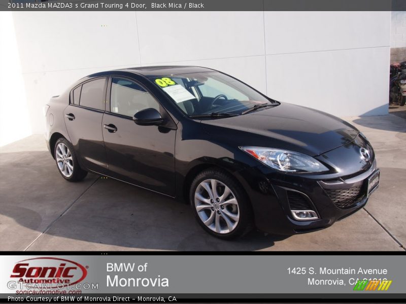 Black Mica / Black 2011 Mazda MAZDA3 s Grand Touring 4 Door