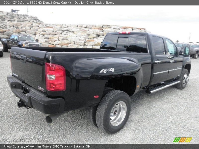  2014 Sierra 3500HD Denali Crew Cab 4x4 Dually Onyx Black