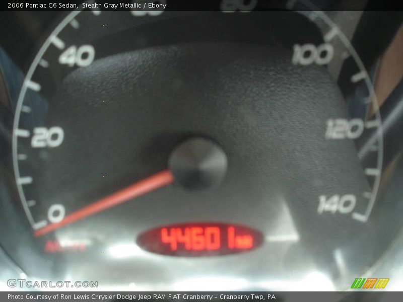 Stealth Gray Metallic / Ebony 2006 Pontiac G6 Sedan