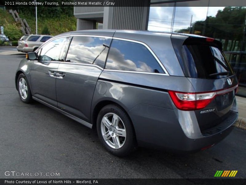 Polished Metal Metallic / Gray 2011 Honda Odyssey Touring