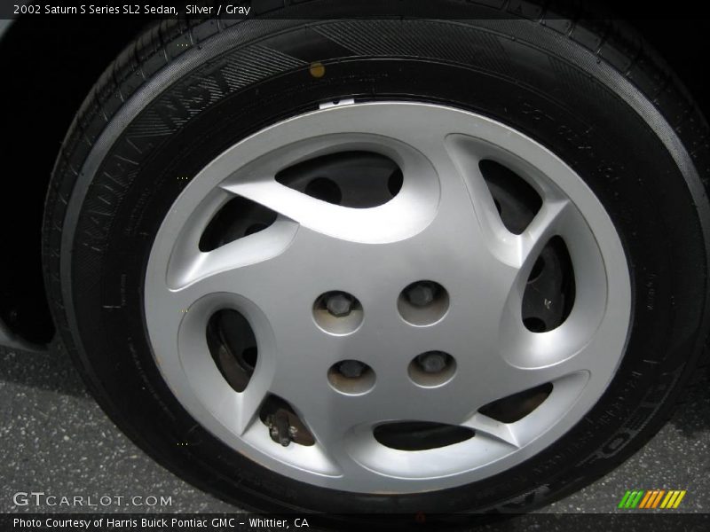 Silver / Gray 2002 Saturn S Series SL2 Sedan