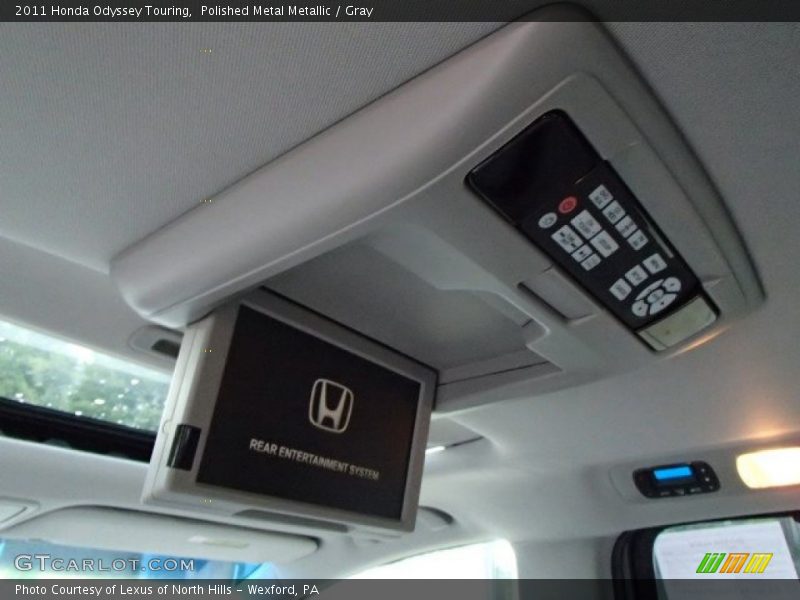 Polished Metal Metallic / Gray 2011 Honda Odyssey Touring
