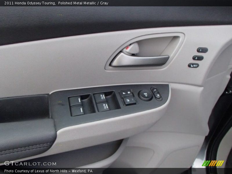 Polished Metal Metallic / Gray 2011 Honda Odyssey Touring