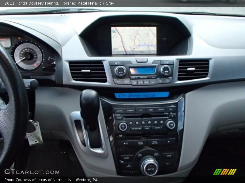 Polished Metal Metallic / Gray 2011 Honda Odyssey Touring
