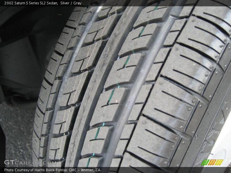 Silver / Gray 2002 Saturn S Series SL2 Sedan