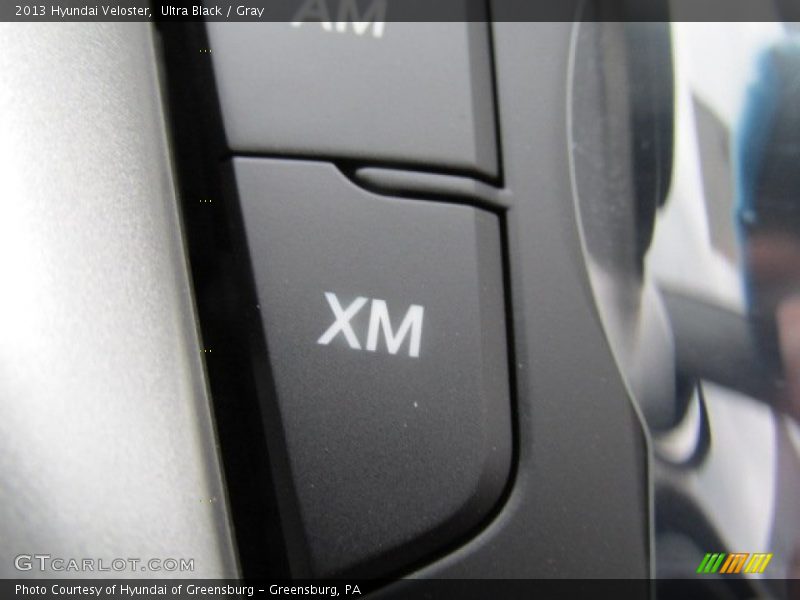 Ultra Black / Gray 2013 Hyundai Veloster