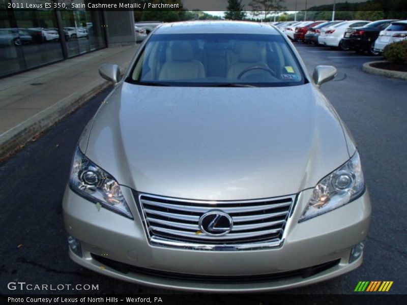 Satin Cashmere Metallic / Parchment 2011 Lexus ES 350