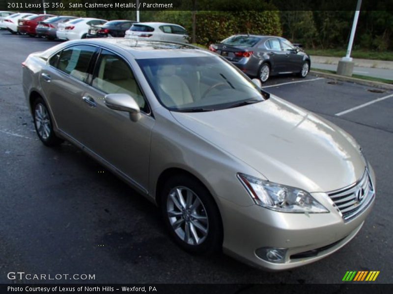 Satin Cashmere Metallic / Parchment 2011 Lexus ES 350
