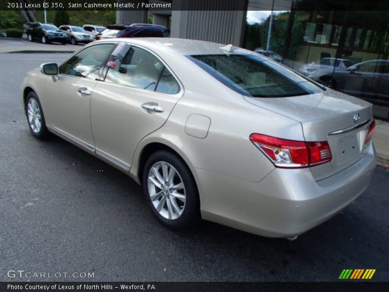 Satin Cashmere Metallic / Parchment 2011 Lexus ES 350