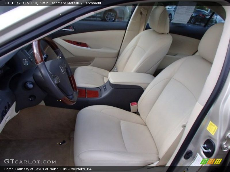 Satin Cashmere Metallic / Parchment 2011 Lexus ES 350