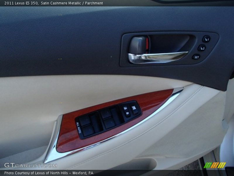 Satin Cashmere Metallic / Parchment 2011 Lexus ES 350
