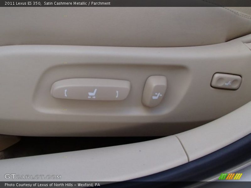 Satin Cashmere Metallic / Parchment 2011 Lexus ES 350