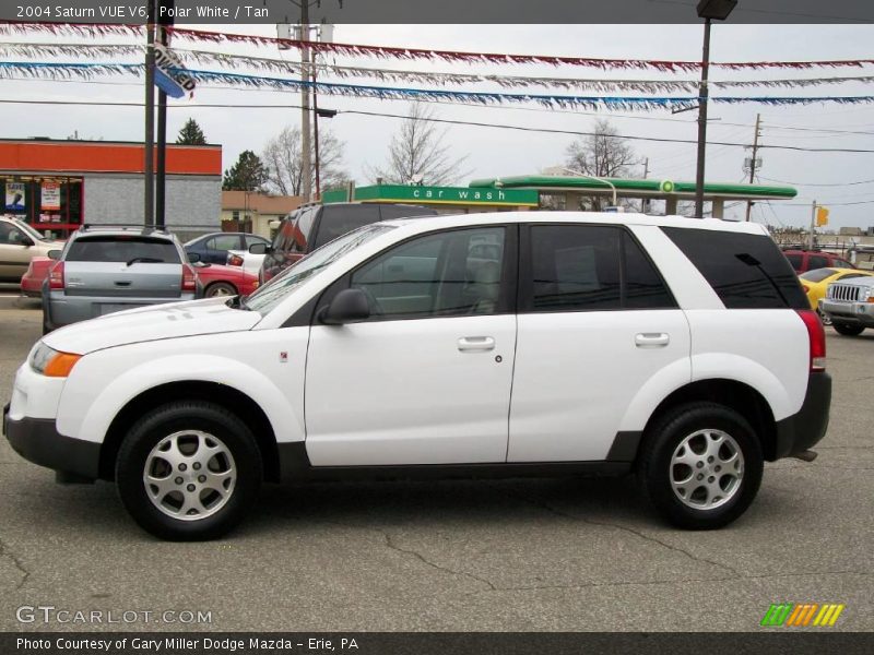 Polar White / Tan 2004 Saturn VUE V6