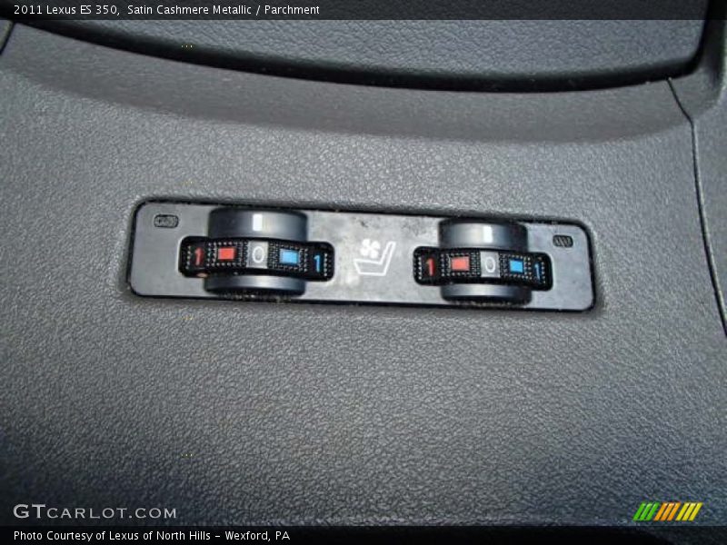Satin Cashmere Metallic / Parchment 2011 Lexus ES 350