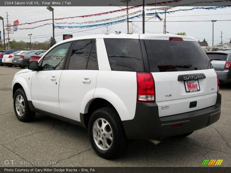 Polar White / Tan 2004 Saturn VUE V6
