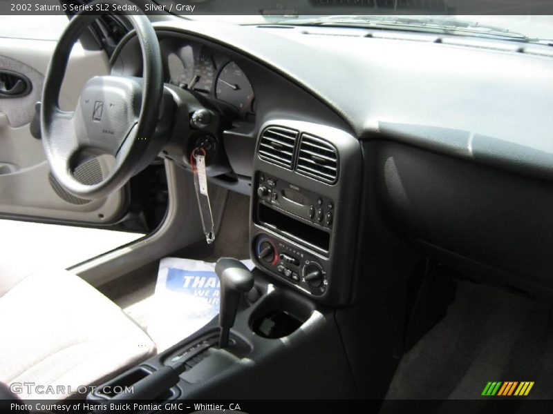 Silver / Gray 2002 Saturn S Series SL2 Sedan