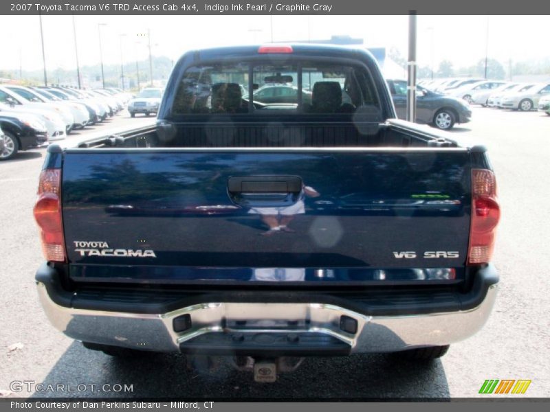 Indigo Ink Pearl / Graphite Gray 2007 Toyota Tacoma V6 TRD Access Cab 4x4