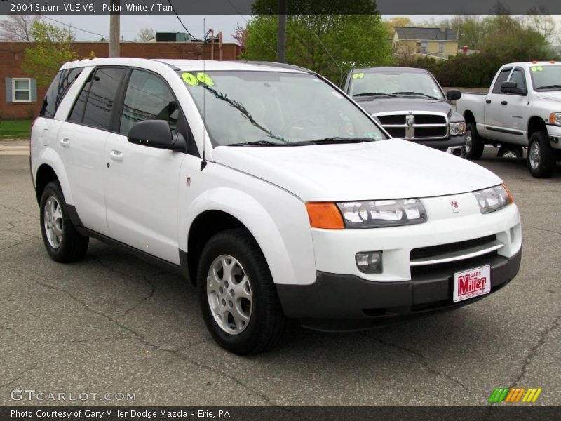 Polar White / Tan 2004 Saturn VUE V6