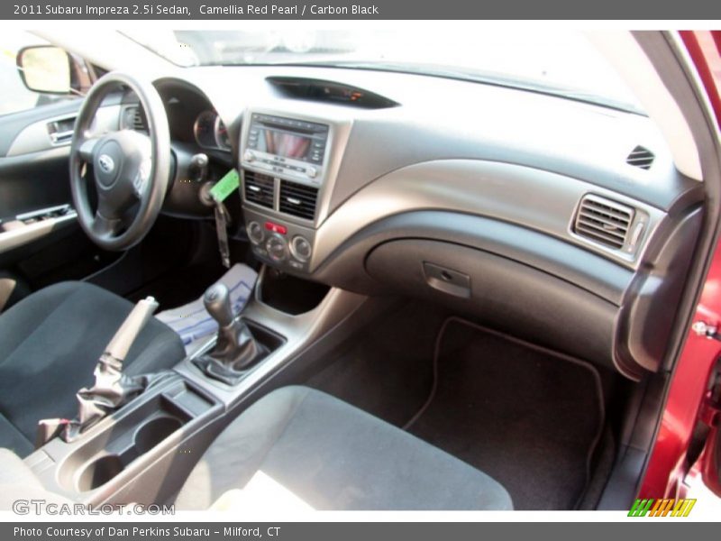 Camellia Red Pearl / Carbon Black 2011 Subaru Impreza 2.5i Sedan