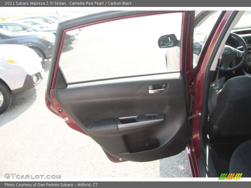 Camellia Red Pearl / Carbon Black 2011 Subaru Impreza 2.5i Sedan