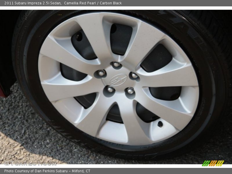 Camellia Red Pearl / Carbon Black 2011 Subaru Impreza 2.5i Sedan
