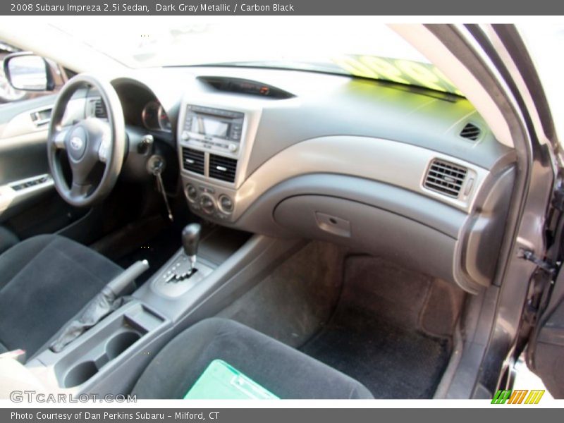 Dark Gray Metallic / Carbon Black 2008 Subaru Impreza 2.5i Sedan