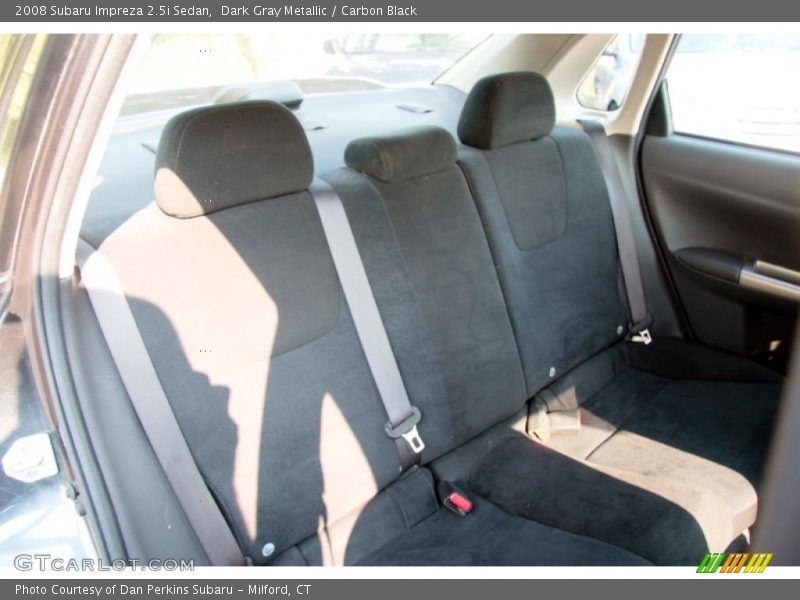Dark Gray Metallic / Carbon Black 2008 Subaru Impreza 2.5i Sedan