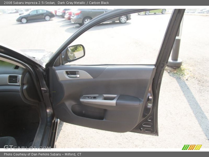 Dark Gray Metallic / Carbon Black 2008 Subaru Impreza 2.5i Sedan