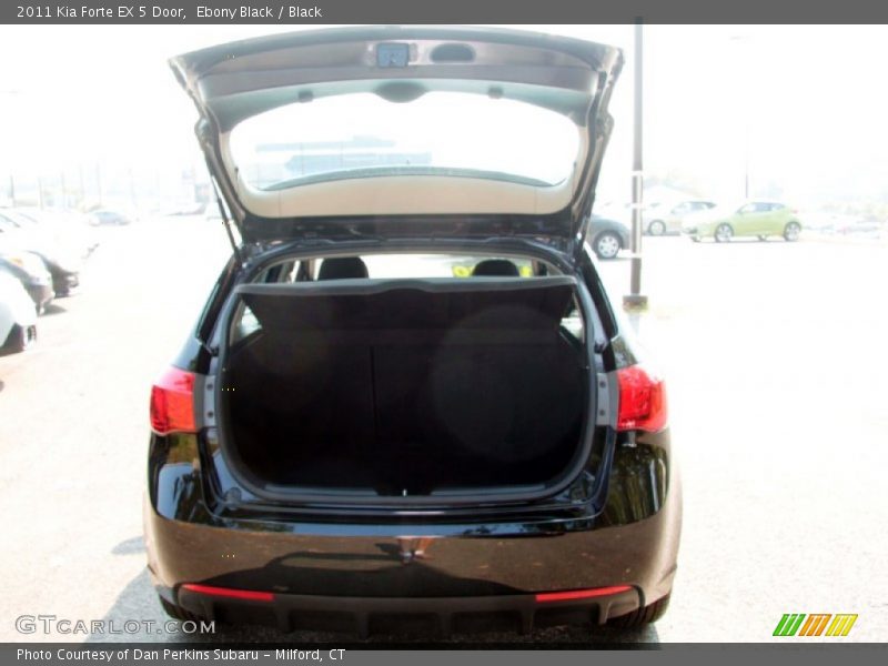 Ebony Black / Black 2011 Kia Forte EX 5 Door