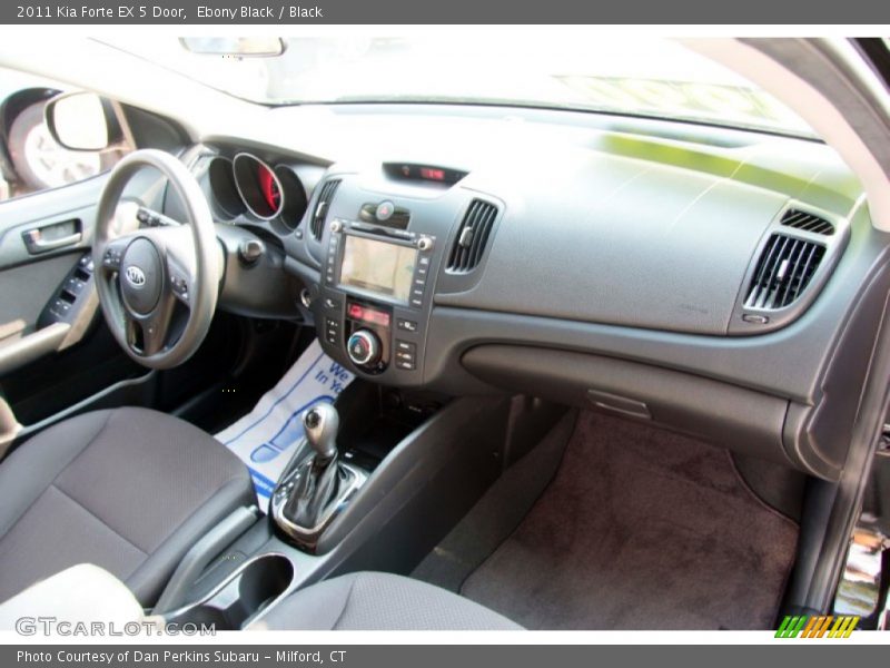 Ebony Black / Black 2011 Kia Forte EX 5 Door