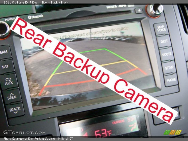 Ebony Black / Black 2011 Kia Forte EX 5 Door
