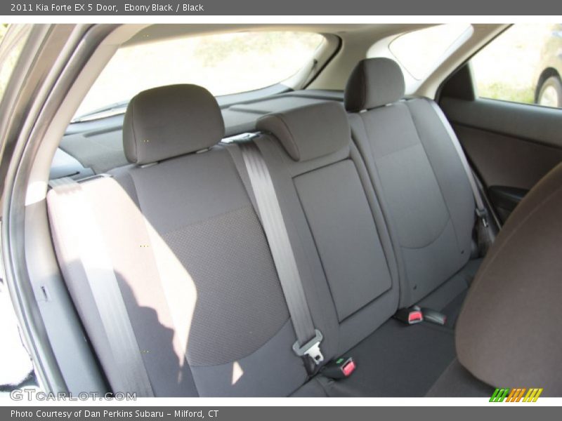 Ebony Black / Black 2011 Kia Forte EX 5 Door