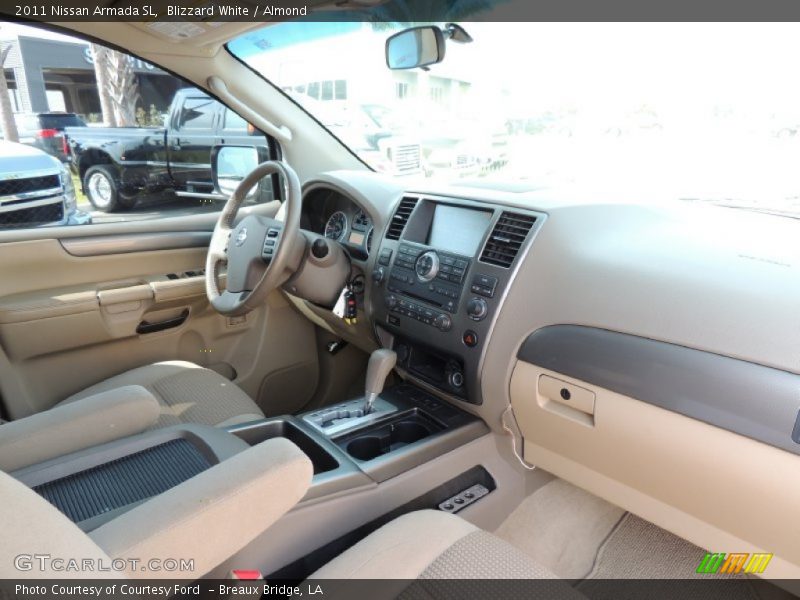 Blizzard White / Almond 2011 Nissan Armada SL