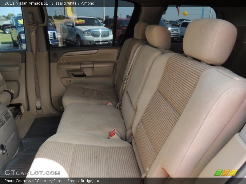 Blizzard White / Almond 2011 Nissan Armada SL