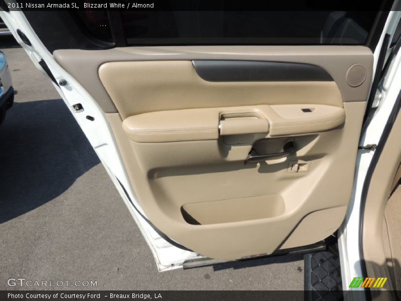 Blizzard White / Almond 2011 Nissan Armada SL