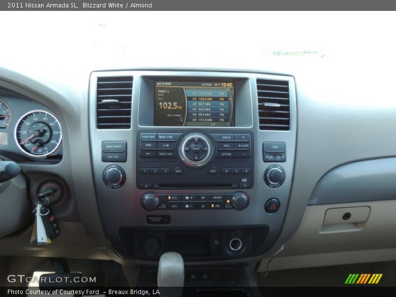 Blizzard White / Almond 2011 Nissan Armada SL